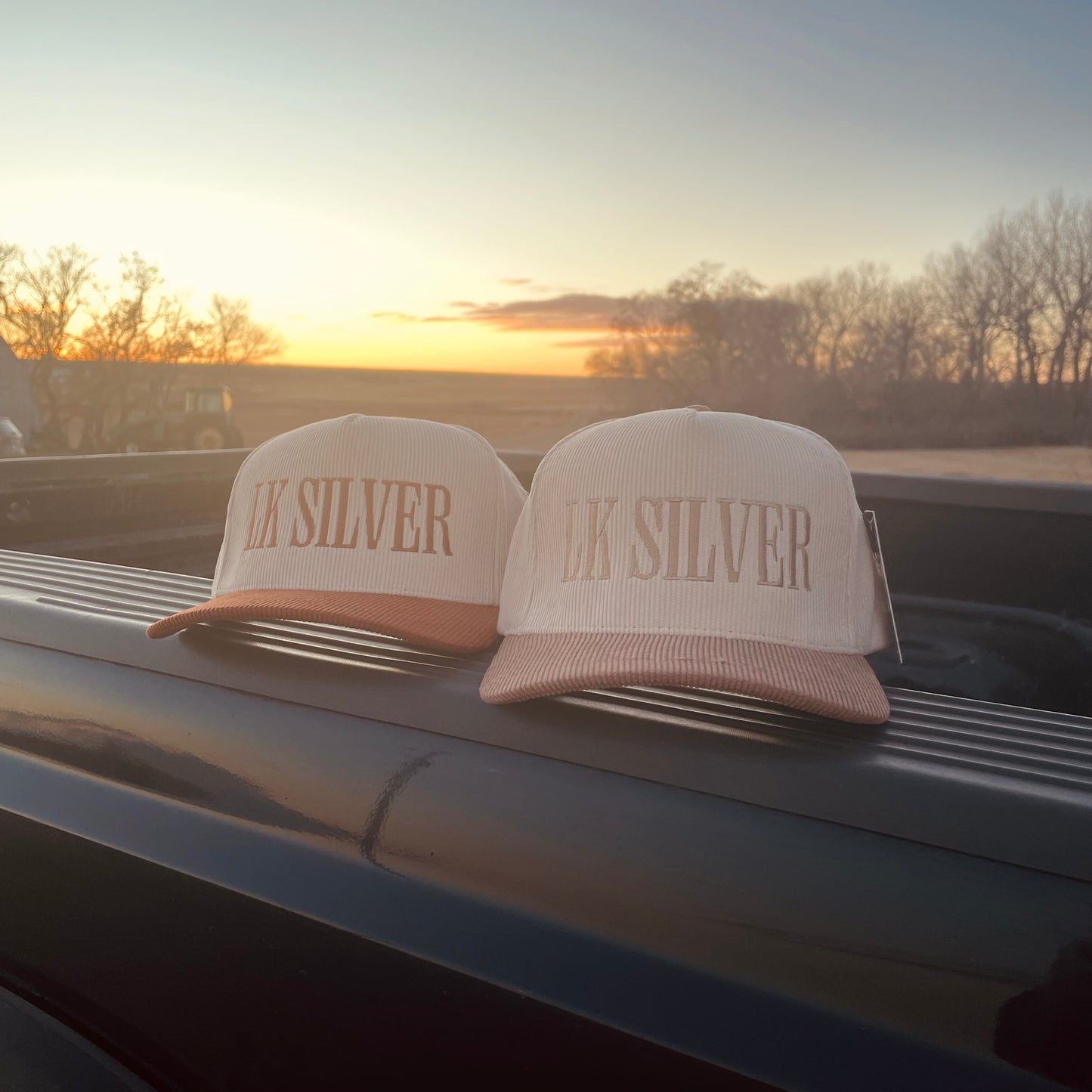 LK Silver Hat - Beige Corduroy