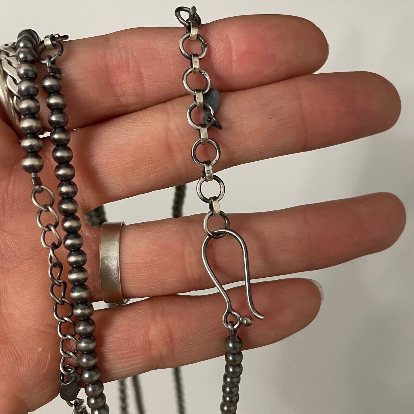 4mm Navajo Pearls with Extender