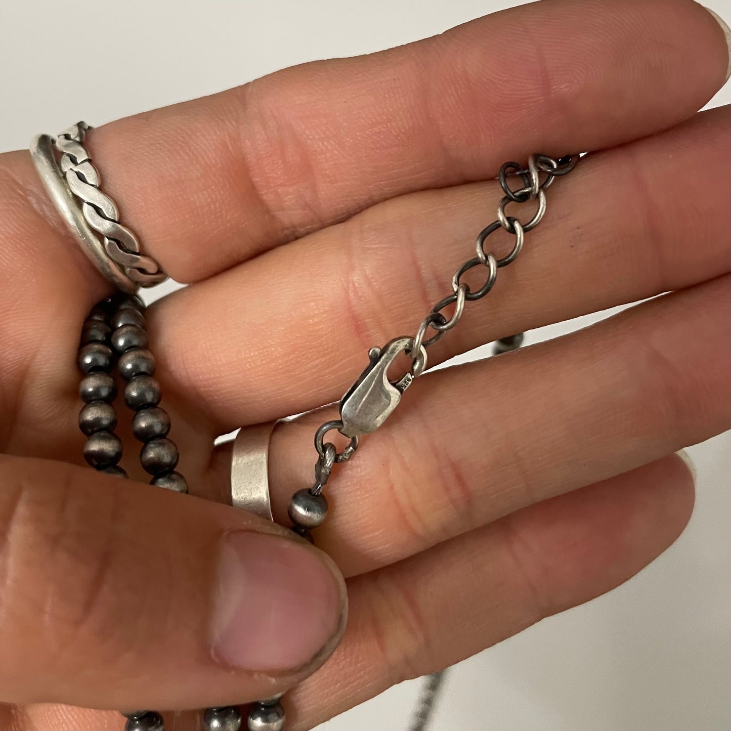 4mm Navajo Pearls with Extender