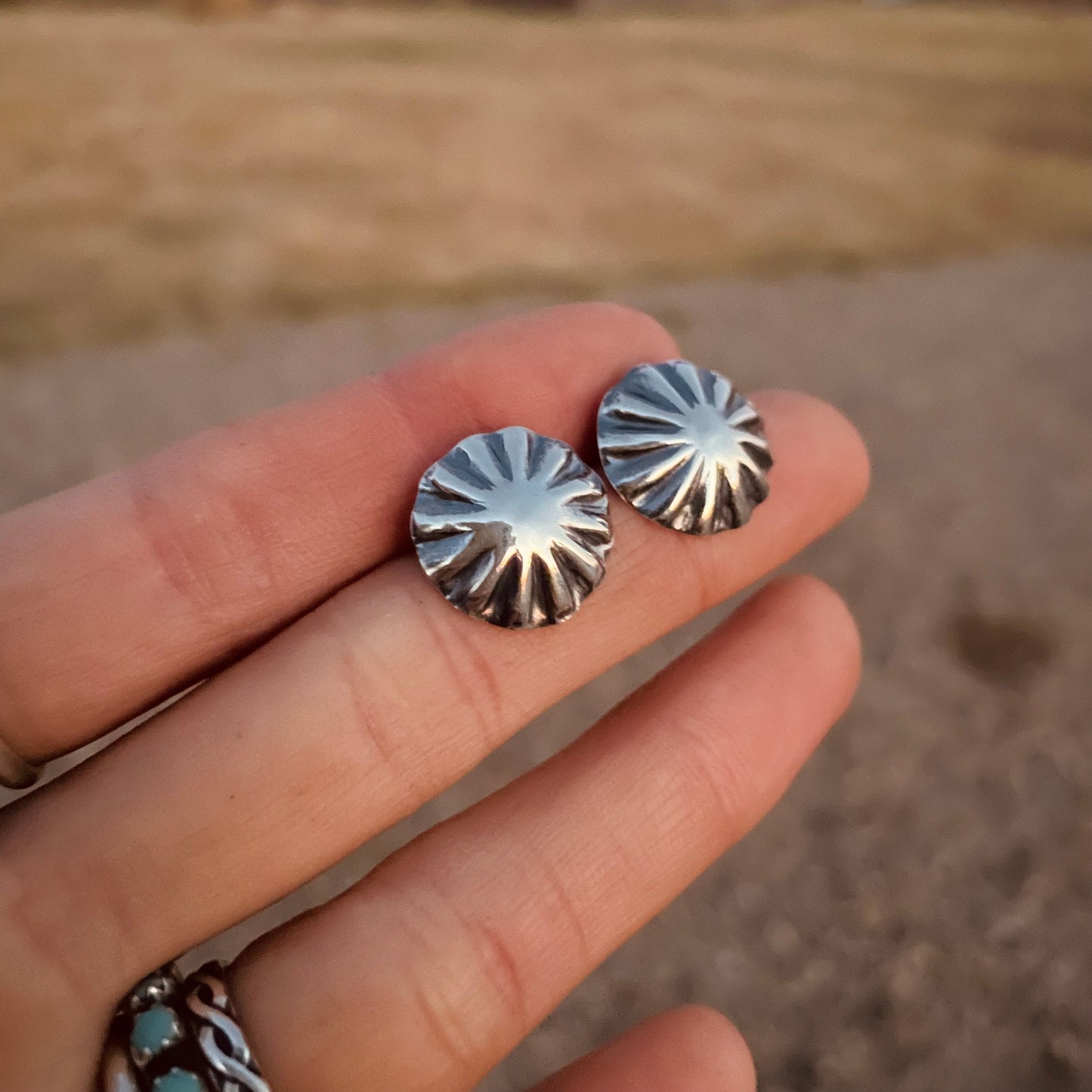 Mini Concho Studs