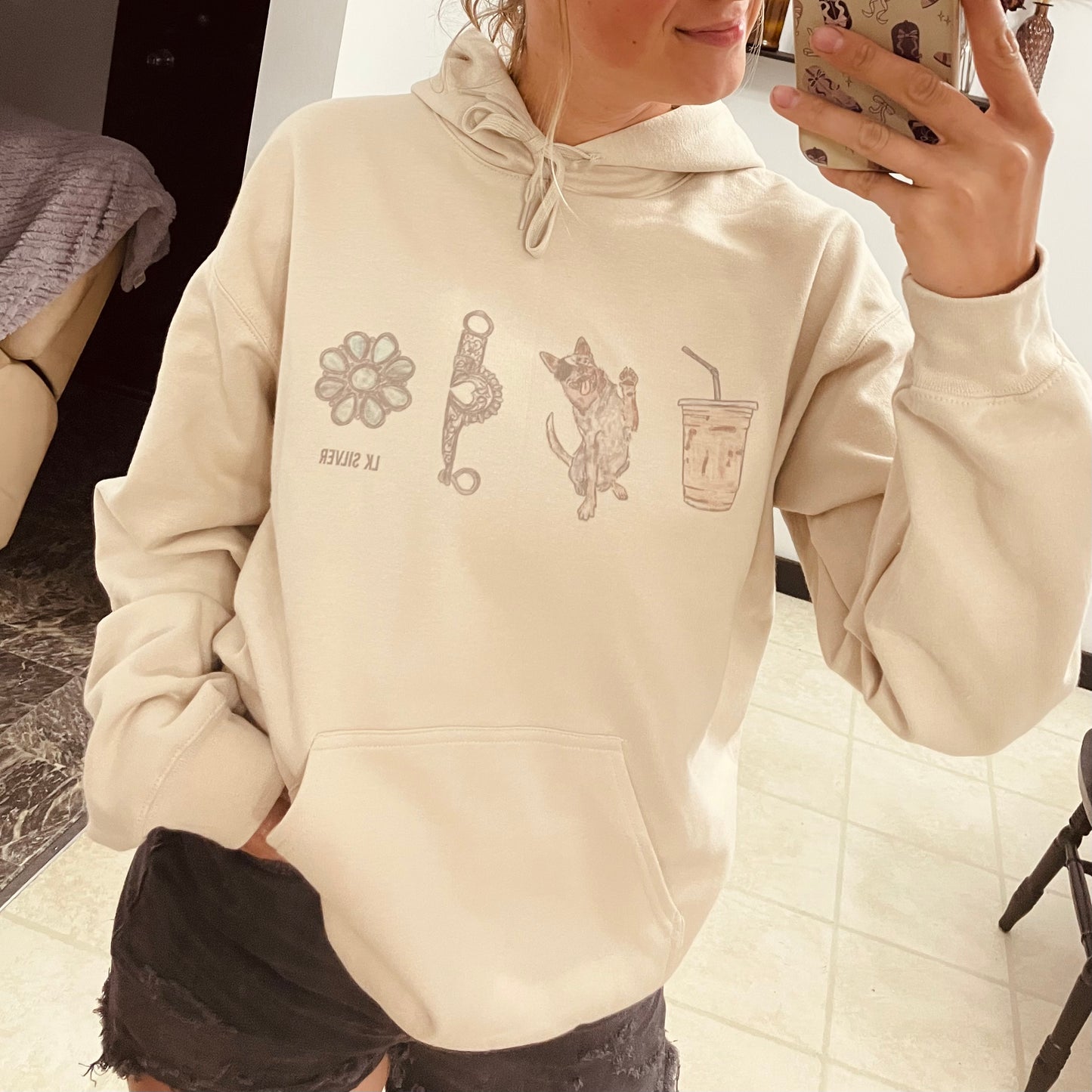 LK Hoodie - Beige