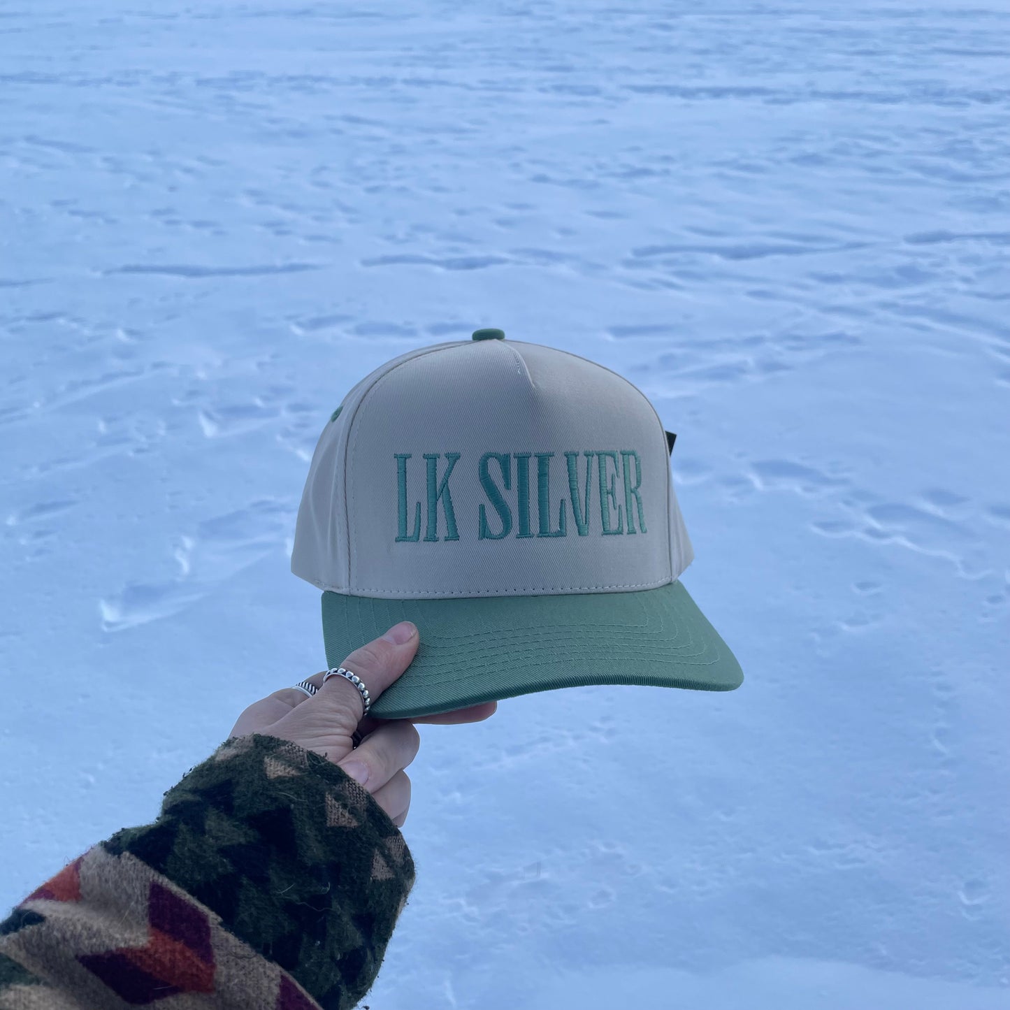 LK Silver Hat - Sage Green