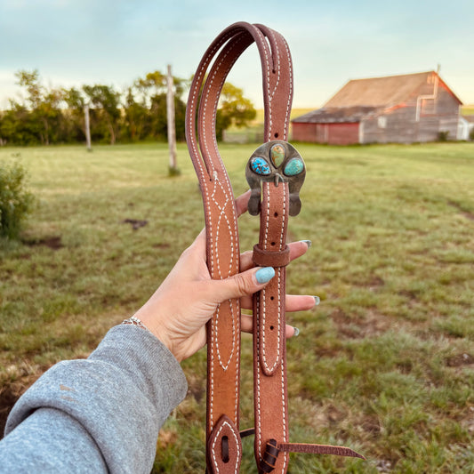 Mixed Turquoise Headstall