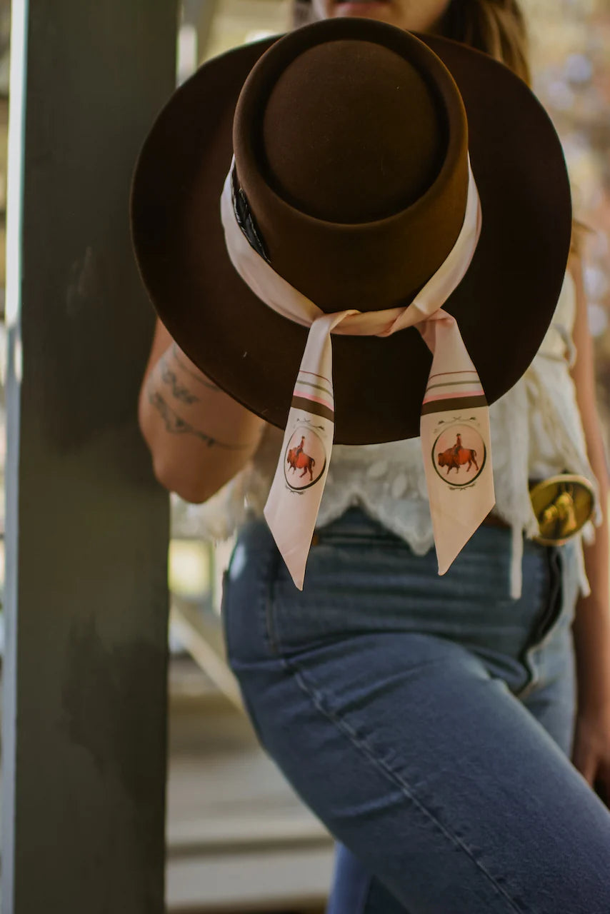 Roamin' Cowgirl Bison Twilly