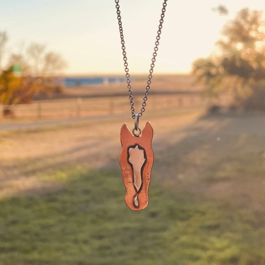 Horse Head Necklace