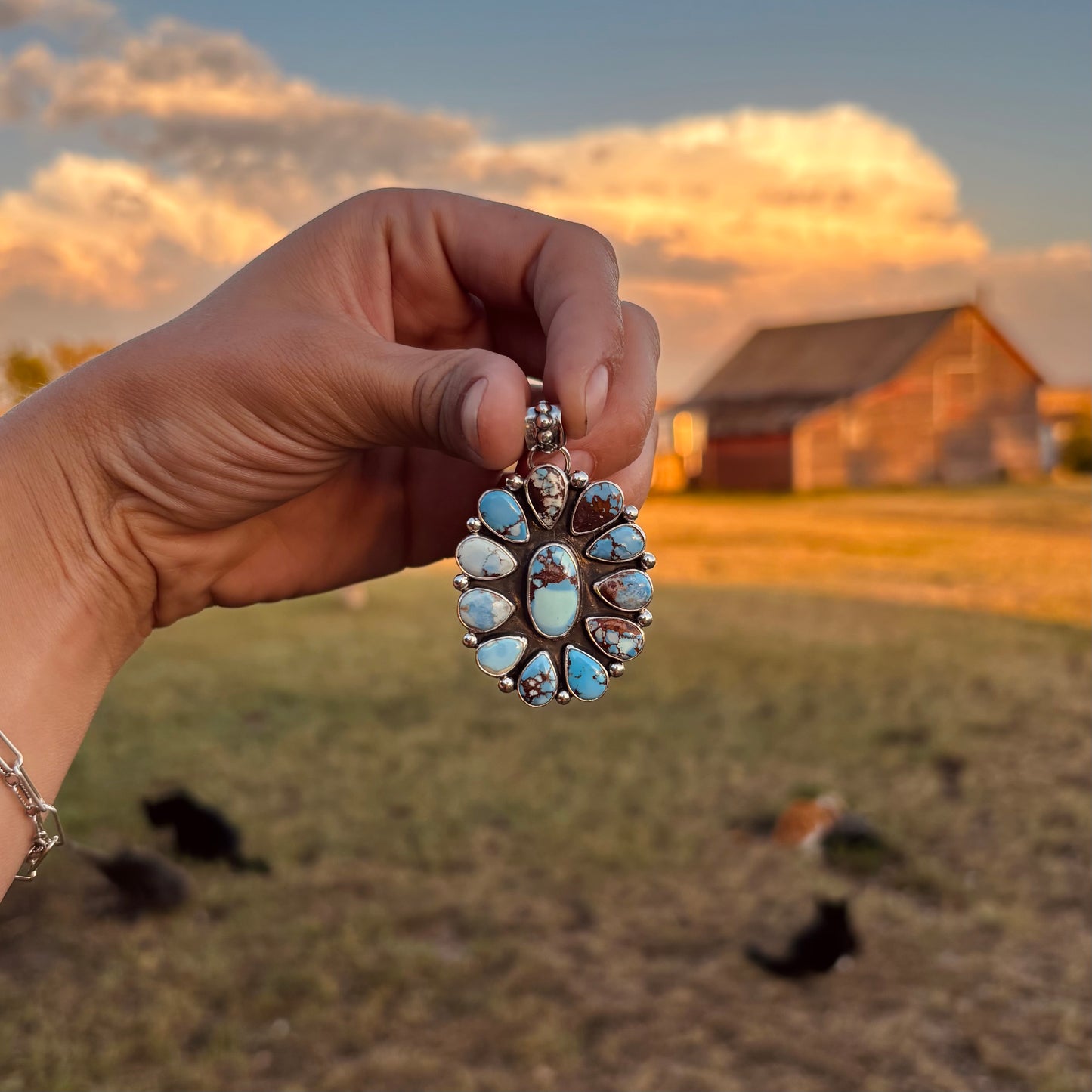 Golden Hills Pendant + Pearl RAFFLE