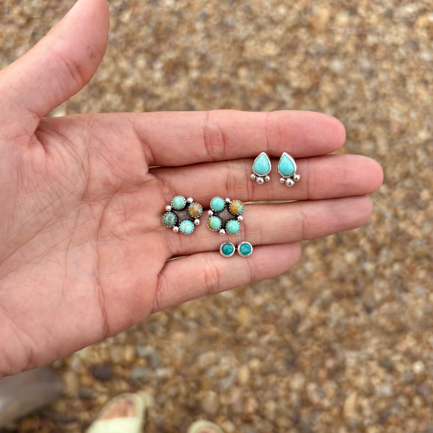 Mini 4-Stone Studs PRE-ORDER
