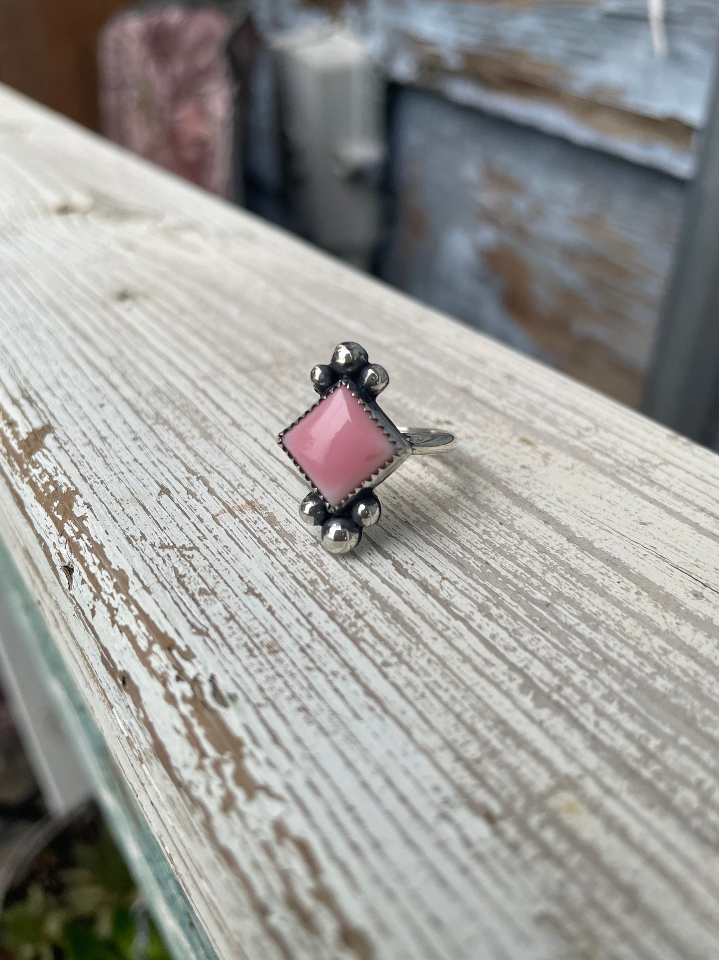 The Harper Ring - Pink Conch
