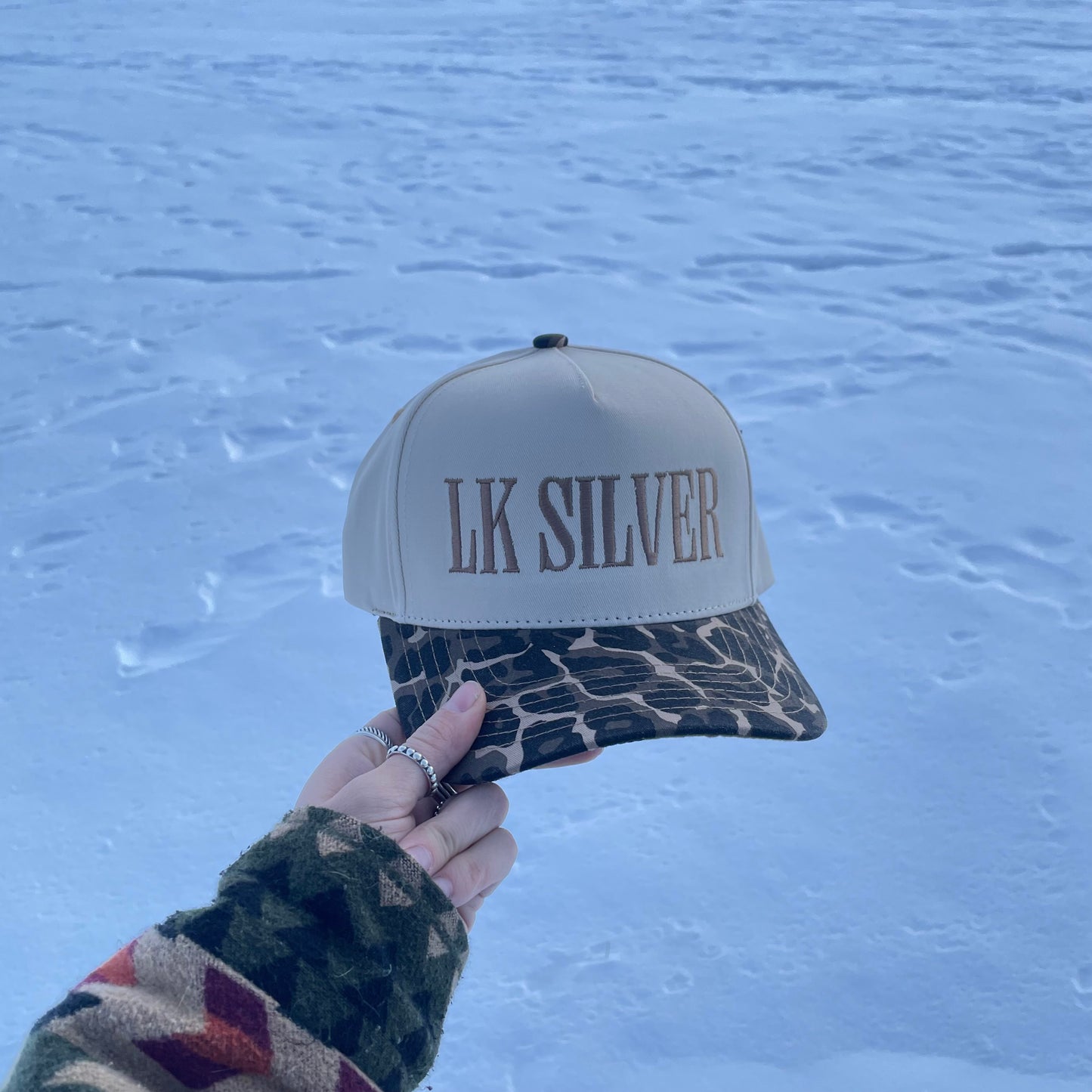 LK Silver Hat - Leopard